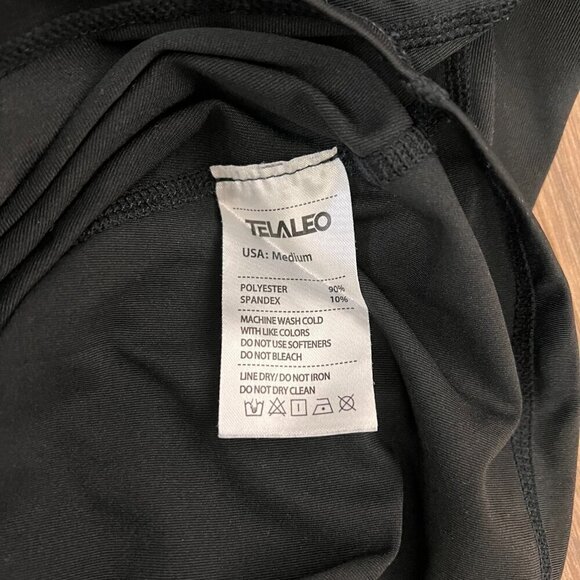 Telaleo Black Long Sleeve Base Layer Bundle Sz M - Picture 5 of 5